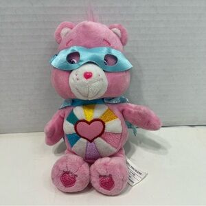CARE BEARS Hopeful heart bear super friends plush stuffed animal toy